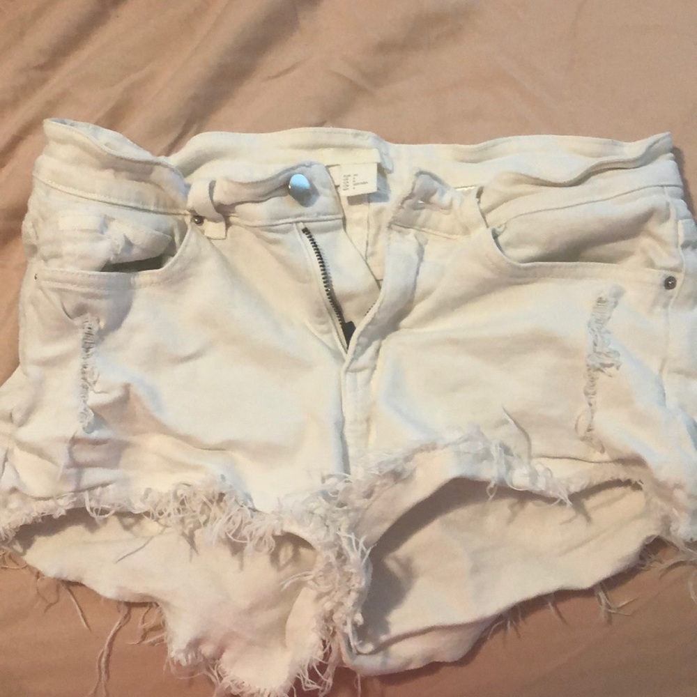 White shorts